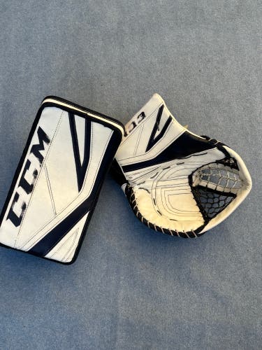 CCM Premier II Goalie Catcher and Blocker Pro Stock NHL / AHL MCCOLLUM