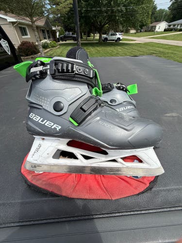 2022 Bauer Konekt HF2 Hockey Goalie Skates Size 4 (Used)