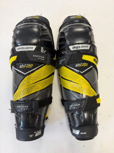 Junior Bauer Supreme Ultrasonic 10" Shin Pads (Used)