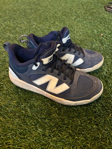 Blue Kid's 2.5Y (Big Kids / Youth) Youth New Balance Low Top 3000v7 Molded Cleats (Used)