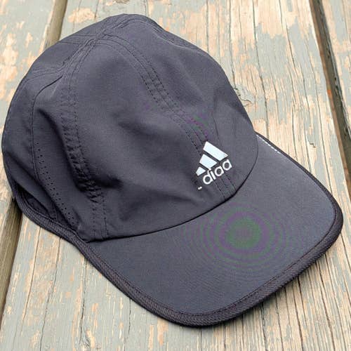 Adidas AEROREADY Black Running Cap Lightweight Athletic Workout Golf Tennis Hat
