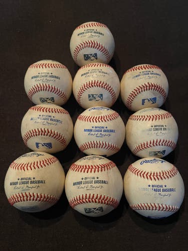 Rawlings Official Minor League Baseballs (Used)