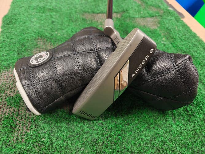 Ping 2024 Anser 2 34.5 Inch Black Dot Putter w Headcover Nice