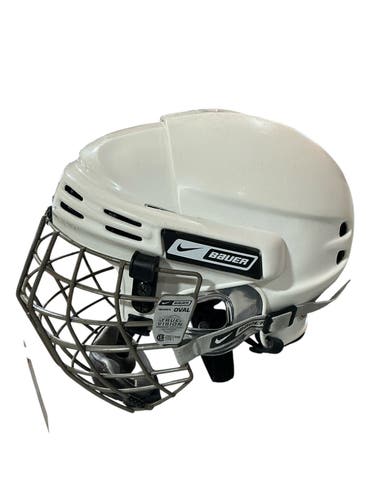 White Small Nike Bauer 5500 Helmet (Used)