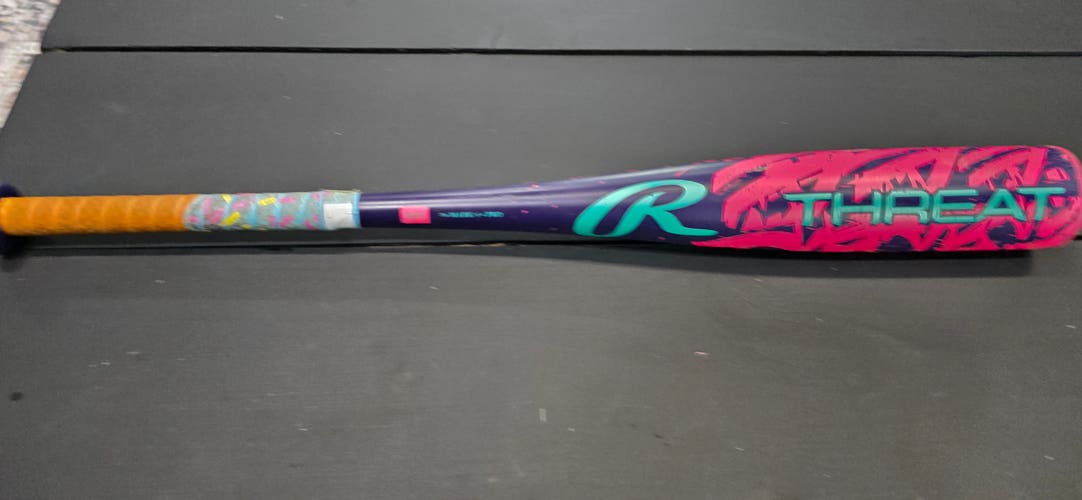 2025 Rawlings Threat Composite USSSA Certified Bat (-12) 15 oz 27" (Used)