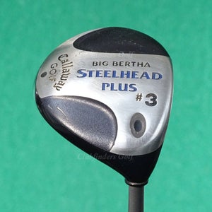 Callaway Big Bertha Steelhead Plus Fairway 3 Wood Factory Graphite Firm