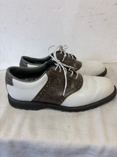Men's Size M 9.5 (W 10.5) Footjoy Golf Shoes (Used)