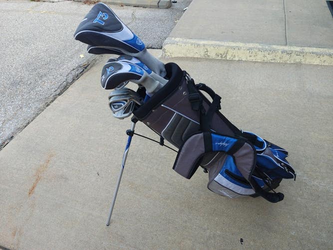 Walter Hagen Lady T3 12 Piece Ladies Graphite Complete Golf Set Stand Bag