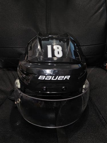 Derrick Brassard Colorado Avalanche Medium Bauer Re-Akt Helmet Pro Stock (Used) Visor