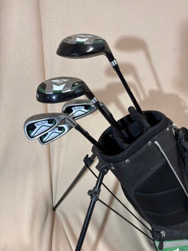 Junior Tourney Right Handed Clubs (Full Set) Junior 5 Pieces (Used)