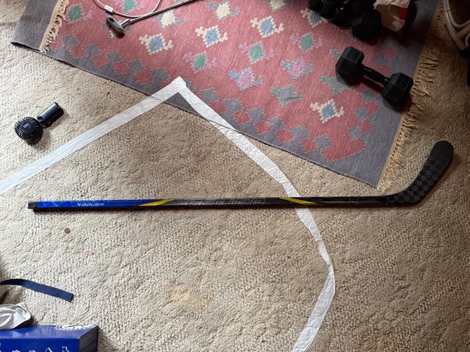 CUSTOM Senior Bauer Nexus Tracer Left Hand Hockey Stick P92 65 Flex Pro Stock (Used)