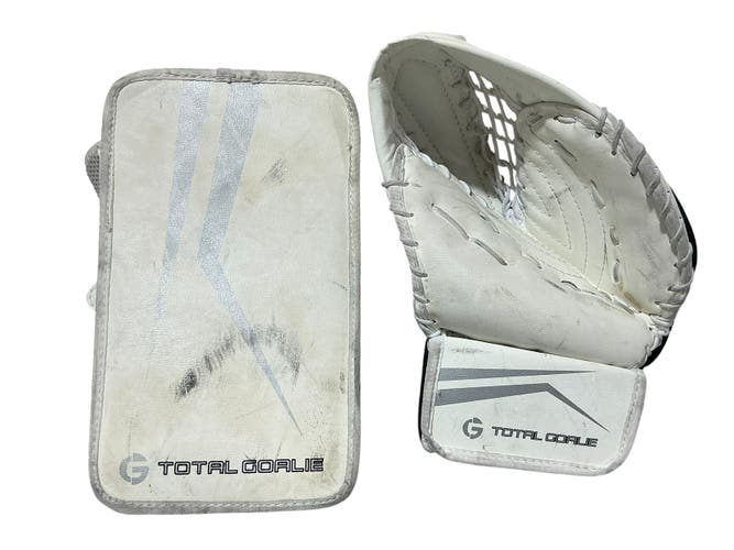 Total Goalie Brand Goalie Glove & Blocker Regular (Used)