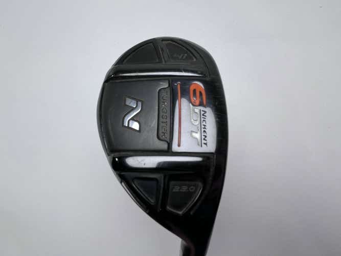 Nickent 6DT 4 Hybrid 22* Aldila VooDoo 85g Stiff Graphite Mens RH