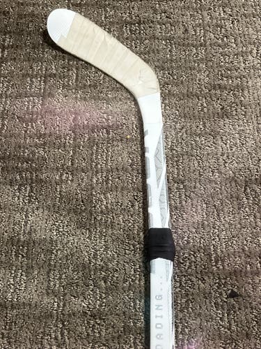 BROKEN Youth Bauer Mystery Mini Left Hand Hockey Stick  (for ages 6 and up not ment for aggression )