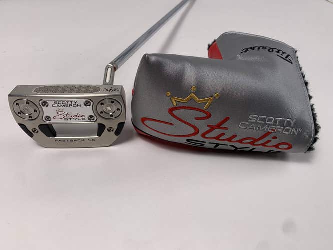 Scotty Cameron Studio Style Fastback 1.5 2025 Putter 34" Mens RH HC NEW