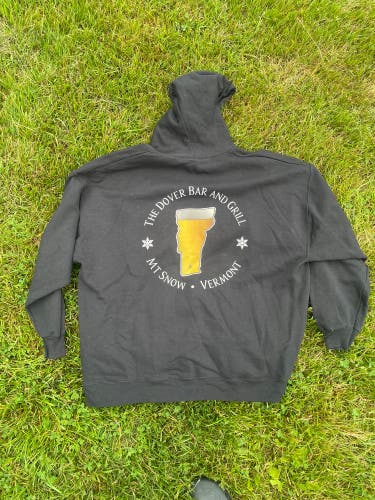 Men's XXXL Dover Bar and Grill Mount snow Vermont hooded Sweatshirt (Used)