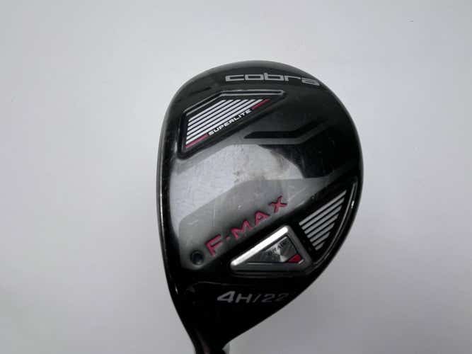 LEFTY Cobra F-Max Superlite 4 Hybrid 22* SuperLite 55g Regular Graphite Mens LH