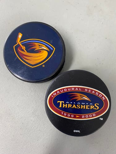 Atlanta Thrashers puck
