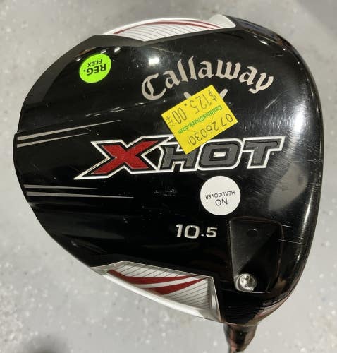 Callaway X HOT 10.5 Driver 46" PROJECT-X PXV Regular Flex Graphite MRH USED