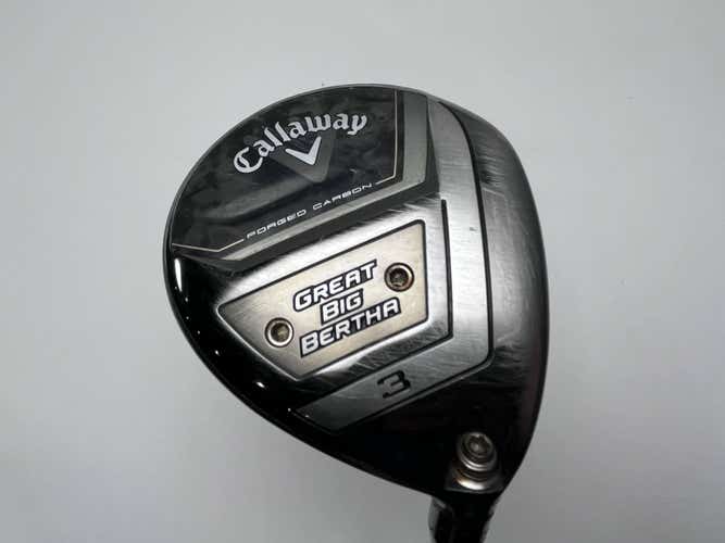 Callaway Great Big Bertha 23 3 Fairway Wood 15* UST Mamiya Helium 4F2 Mens RH