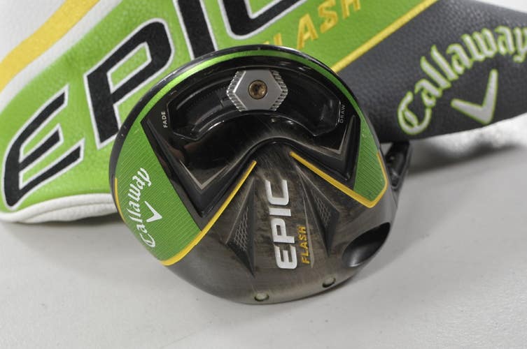 LEFT HANDED Callaway Epic Flash 10.5* Driver Stiff Flex EvenFlow 6.0 55g #221381