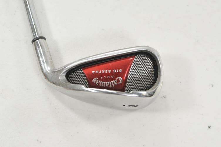 Callaway Big Bertha 2008 Single 5 Iron Right Uniflex Steel # 221388