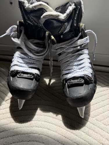 Black 2024 CCM AS-V Hockey Skates Regular Width Size 3 (Used)