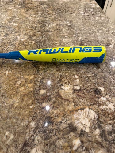 2018 Rawlings Quatro Glowstick USA (-10) 18 oz 28"
