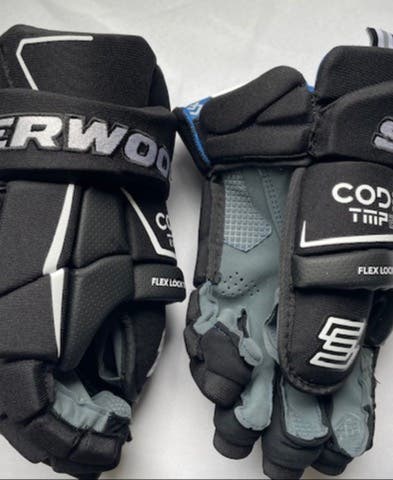 20% OFF NEW Black Sherwood Code TMP 2 Senior Hockey Gloves 14 "