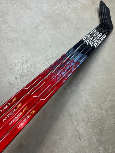 4 PACK 77 Flex P88M Senior Bauer Vapor Hyperlite Left Hand Hockey Stick (New) Pro Stock