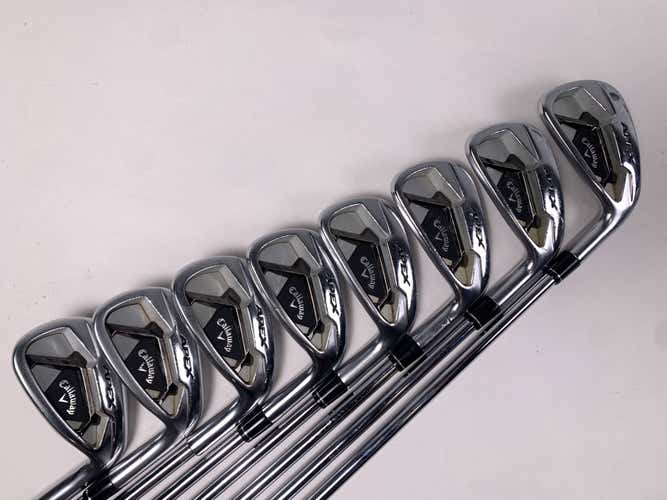 Callaway Apex 21 Iron Set 4-PW+GW True Temper Elevate ETS VSS Stiff RH