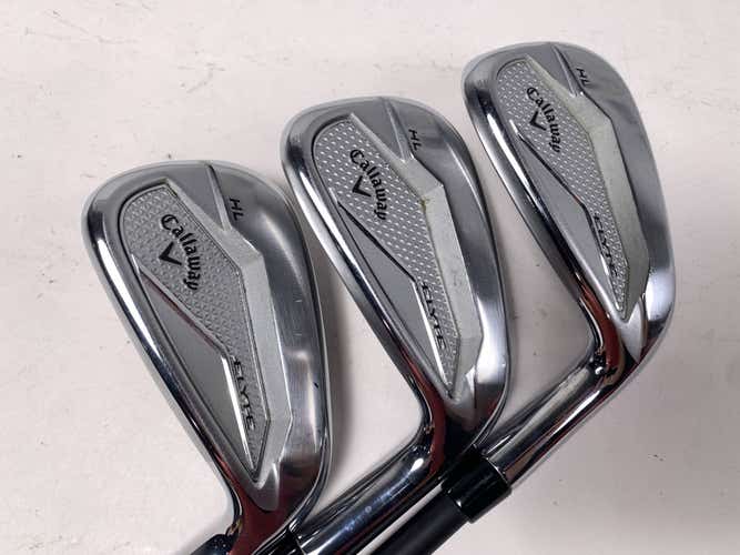Callaway Elyte HL Iron Set 8-PW Mitsubishi Chemical Vanquish 4 R2 Senior RH