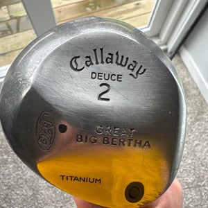Men's 1995 Callaway Original Great Big Bertha 2 wood Left Hand Fairway Wood Regular Flex (Used)