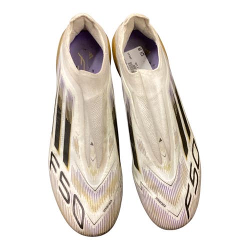 Used Adidas Soccer Cleats White Senior 8 11846-S000107352