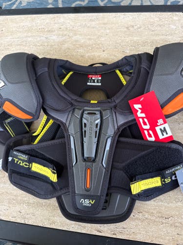 Medium Junior CCM Tacks AS-V Pro Shoulder Pads (New)