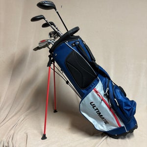 Men's Go Golf Right Handed Clubs (Full Set) Regular Flex 9 Pieces (Used)