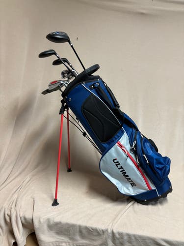 Men's Go Golf Right Handed Clubs (Full Set) Regular Flex 9 Pieces (Used)