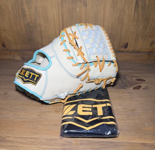 ZETT Pro Model Elite 12.5 inch First Base Mitt NWT