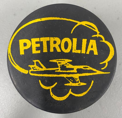 Petrolia Jets puck