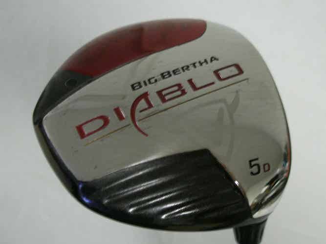 Callaway Diablo 5 wood 18* Draw (Graphite Regular) 5w Fairway Golf Club