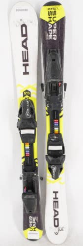 Head Super Shape Team Era 2.0 Kids Skis with Bindings - 97 cm Used