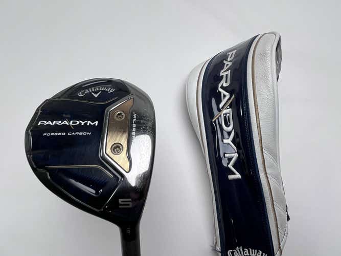 Callaway Paradym 5 Fairway Wood 18* Aldila Ascent 40g Senior Graphite Mens RH HC