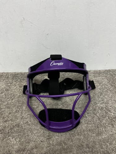 Champion Sports Softball Fielder’s Mask Purple 12 Oz. Youth Size 6.25”-6.75”