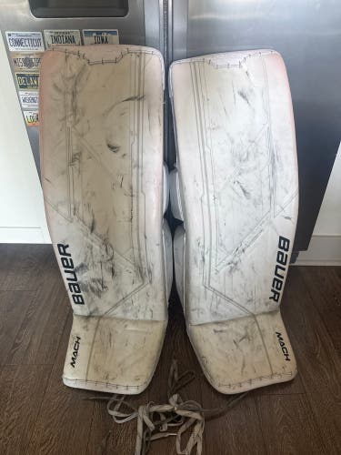 36" Bauer Supreme Mach Goalie Leg Pads (Used)