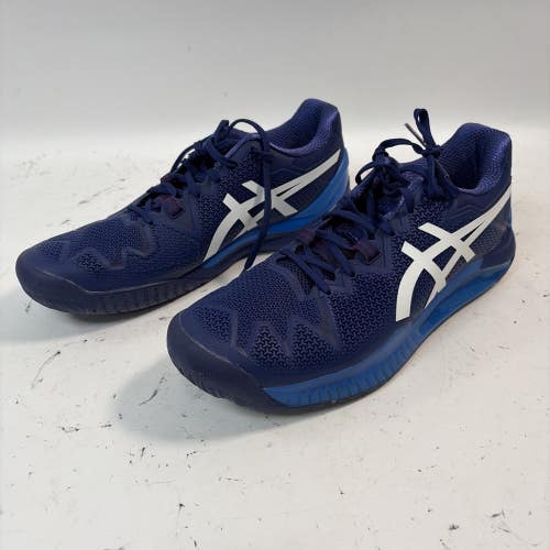 Asics Gel-Resolution Dynawall Tennis Shoes, Blue, 10