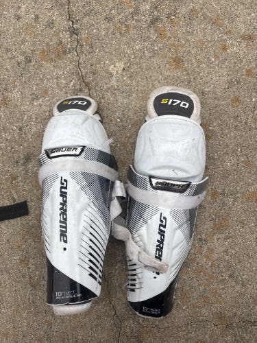 Junior Bauer Supreme S170 10" Shin Pads (Used)