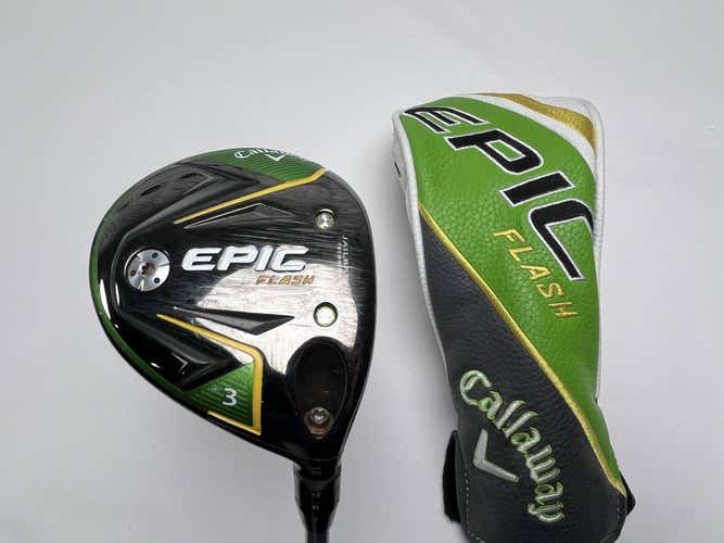 Callaway EPIC Flash 3 Fairway Wood 15* Project X EvenFlow 6.0 65g Stiff RH HC