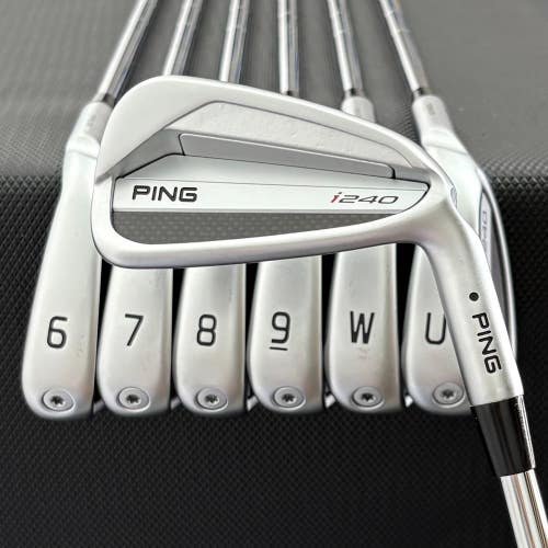 PING I240 IRON SET 5-U BLACK DOT +1/2"