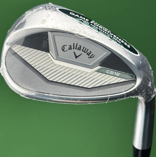 Callaway 2026 CB 12 Lob LW Wedge 60-12* Steel Hi-REV 3.0 Right Hand NEW!