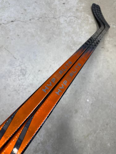 2 PACK 87 Flex Custom P28 Senior Bauer Vapor Hyperlite2 Left Hand Hockey Stick (New) Pro Stock